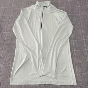 Lululemon Metal Vent Sweatshirt X-Small Green 1/4 Zip Athleisure Gym Stretch